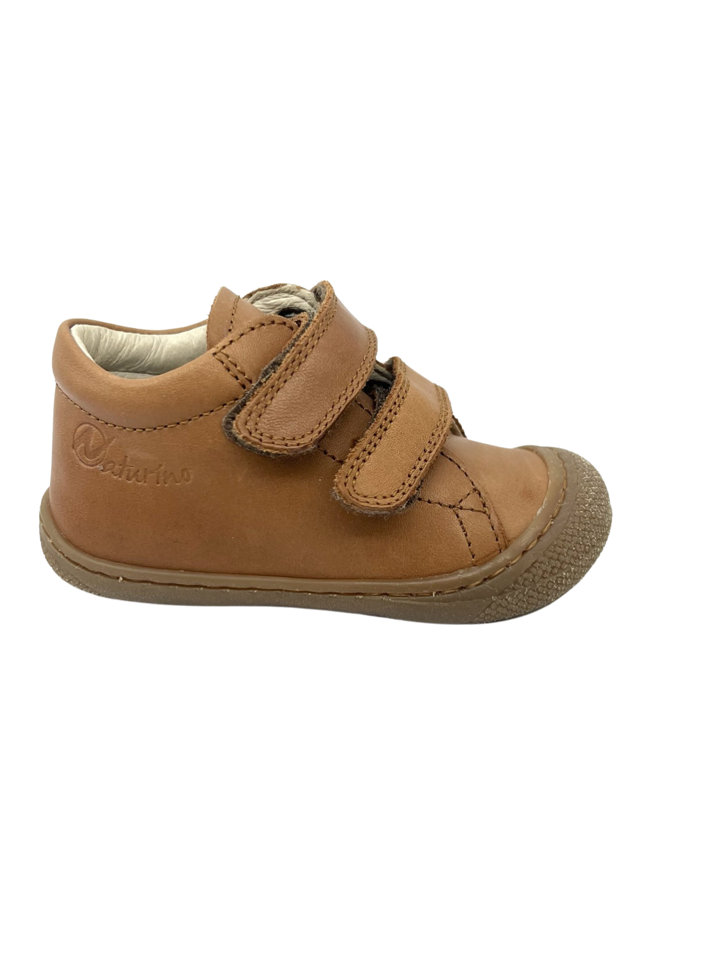 Naturino Brown Double Velcro Sneaker -  Cocoon