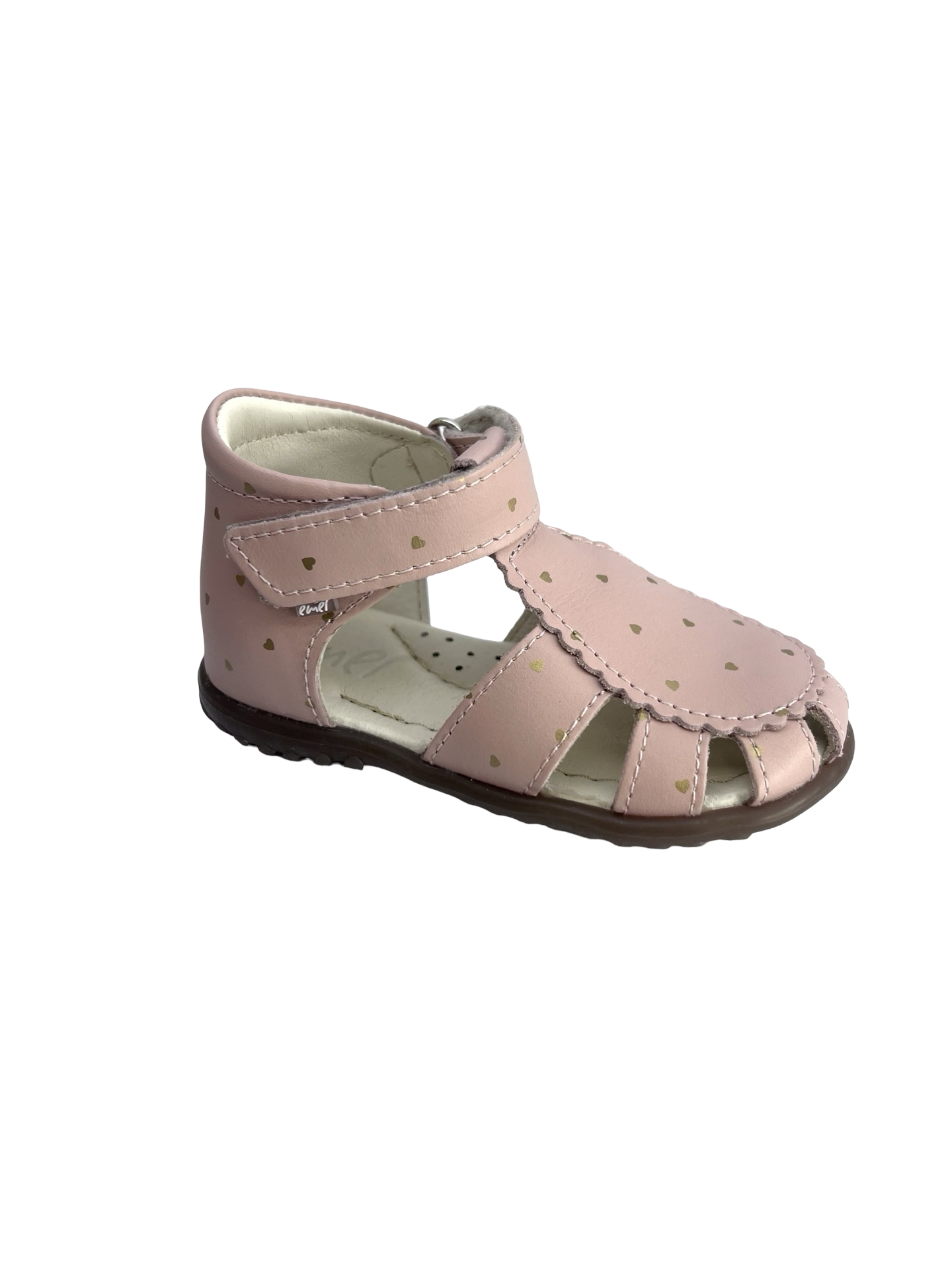 Emel Pink Sandal with Hearts