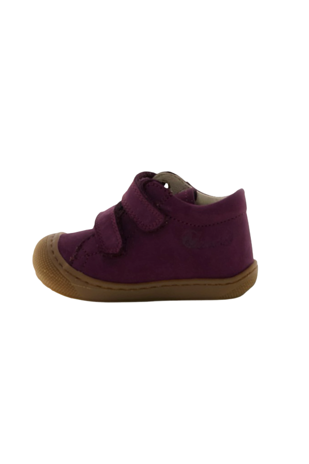 Naturino Prune Double Velcro Baby Sneaker - Cocoon