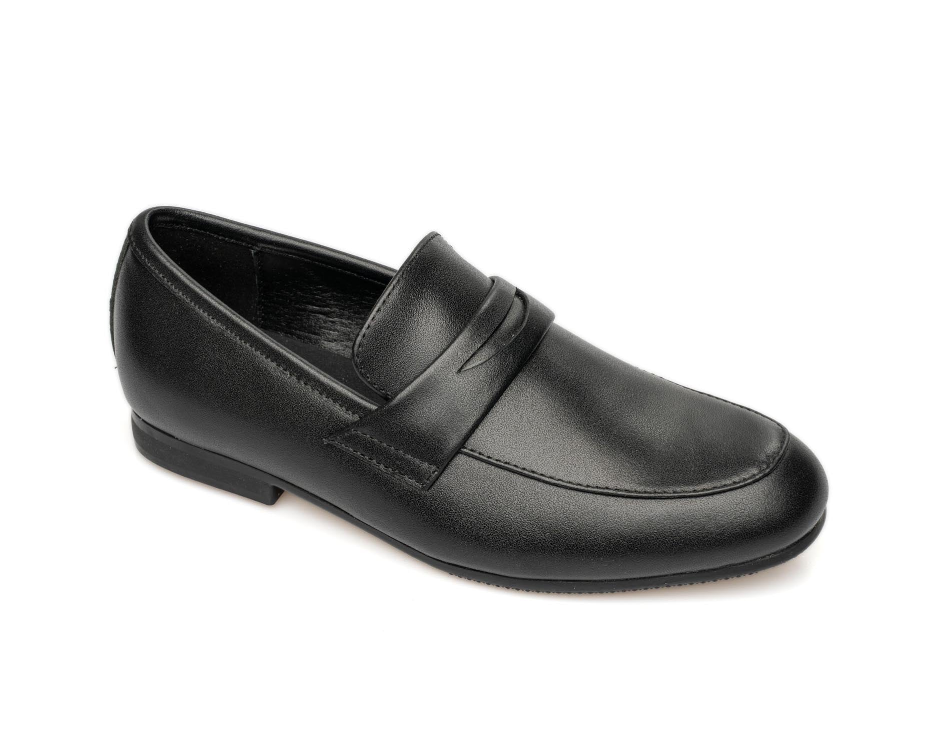 Venettini Black Dress Penny Loafer   1(MM)