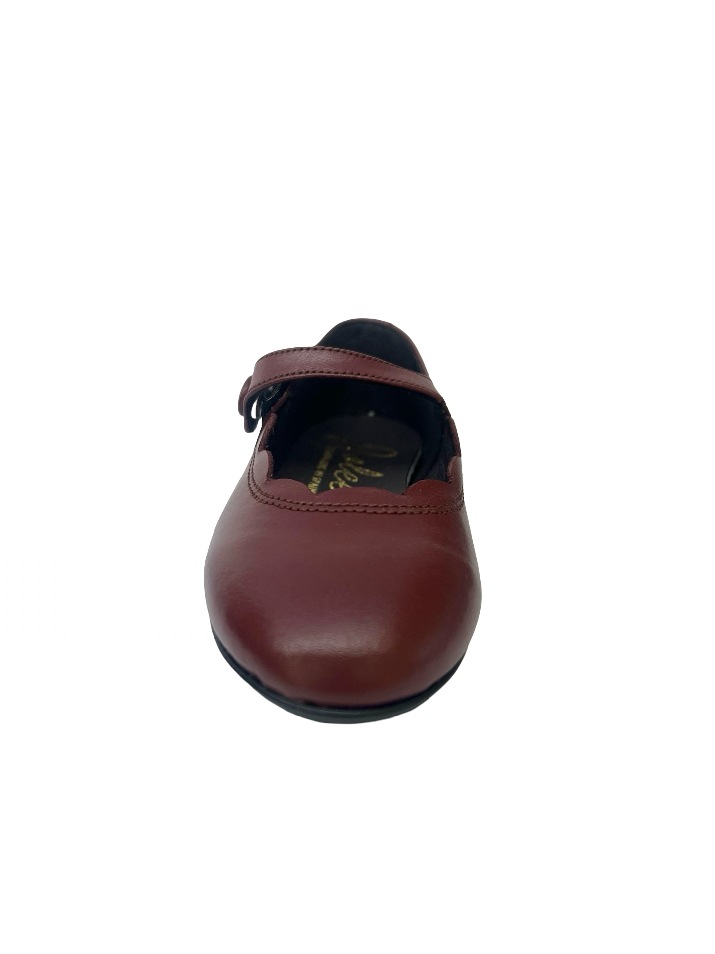 Jolee Bordeaux Scallop Mary Jane