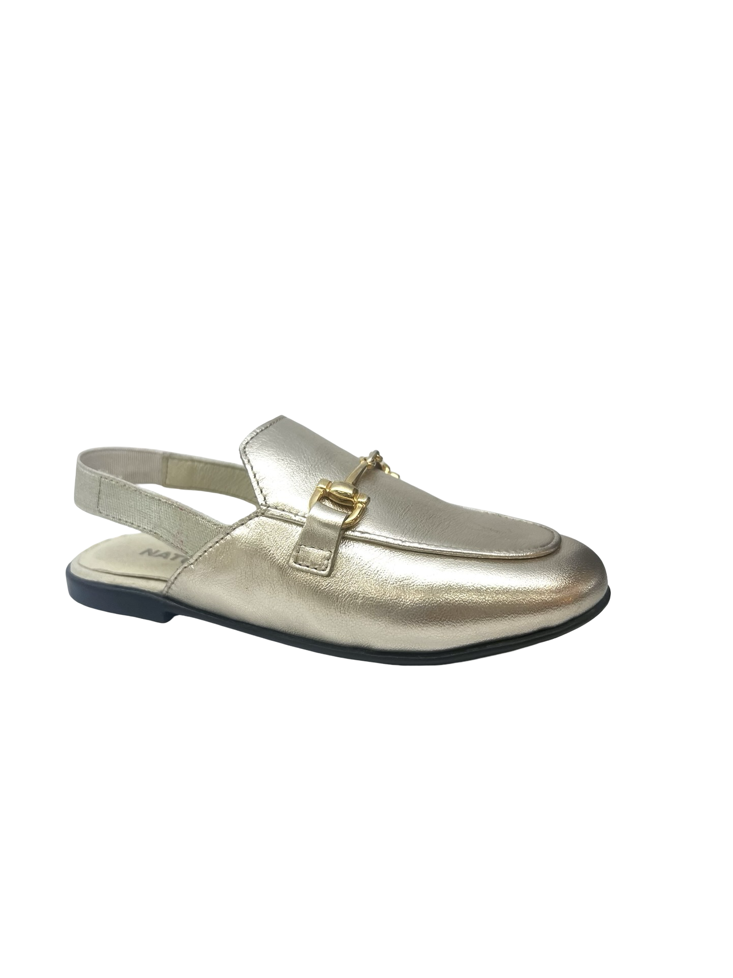 NATURINO MESTRE 2 METALLIC PLATINUM ELASTIC PLATINUM SLING