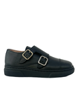 Blublonc Black Saffiano Dress Sneaker