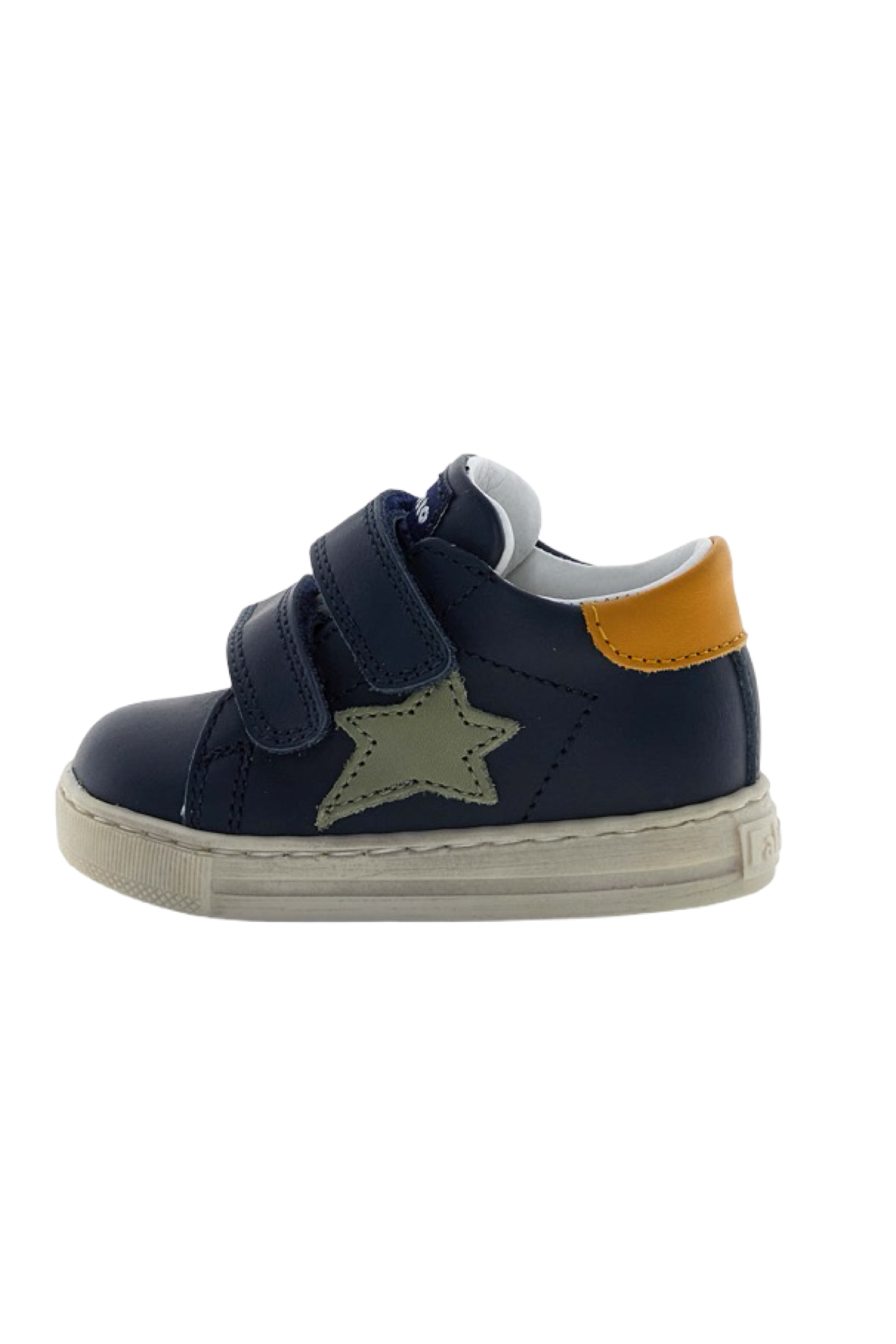 Falcotto Navy Double Velcro Star Sneaker - Sasha