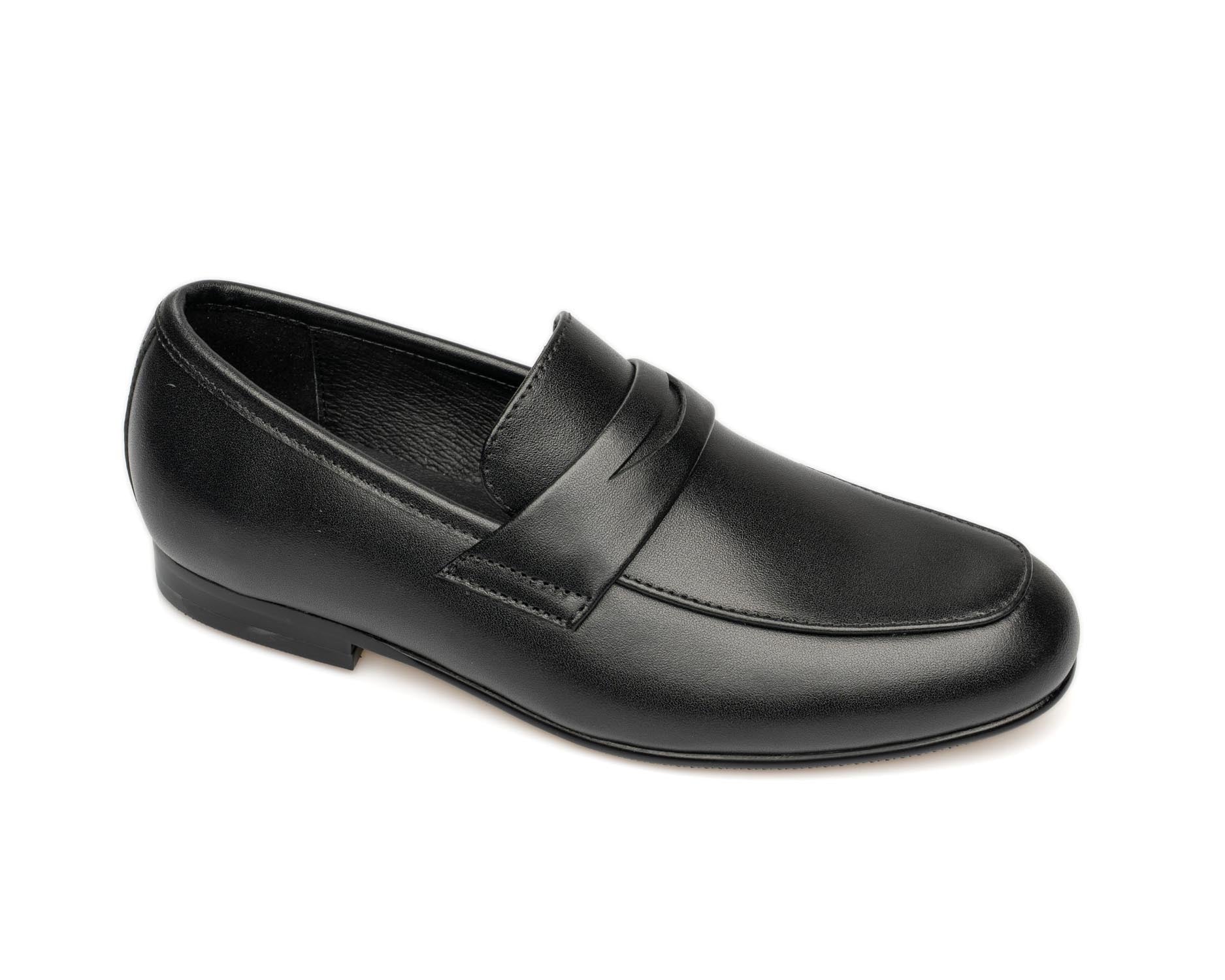 Venettini Black Dress Penny Loafer  7