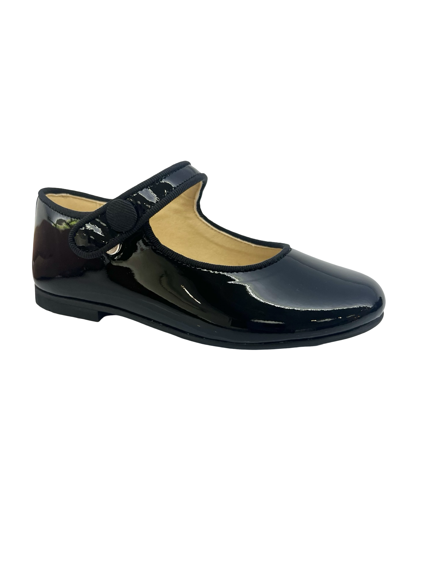 Andanines Black Patent Mary Jane