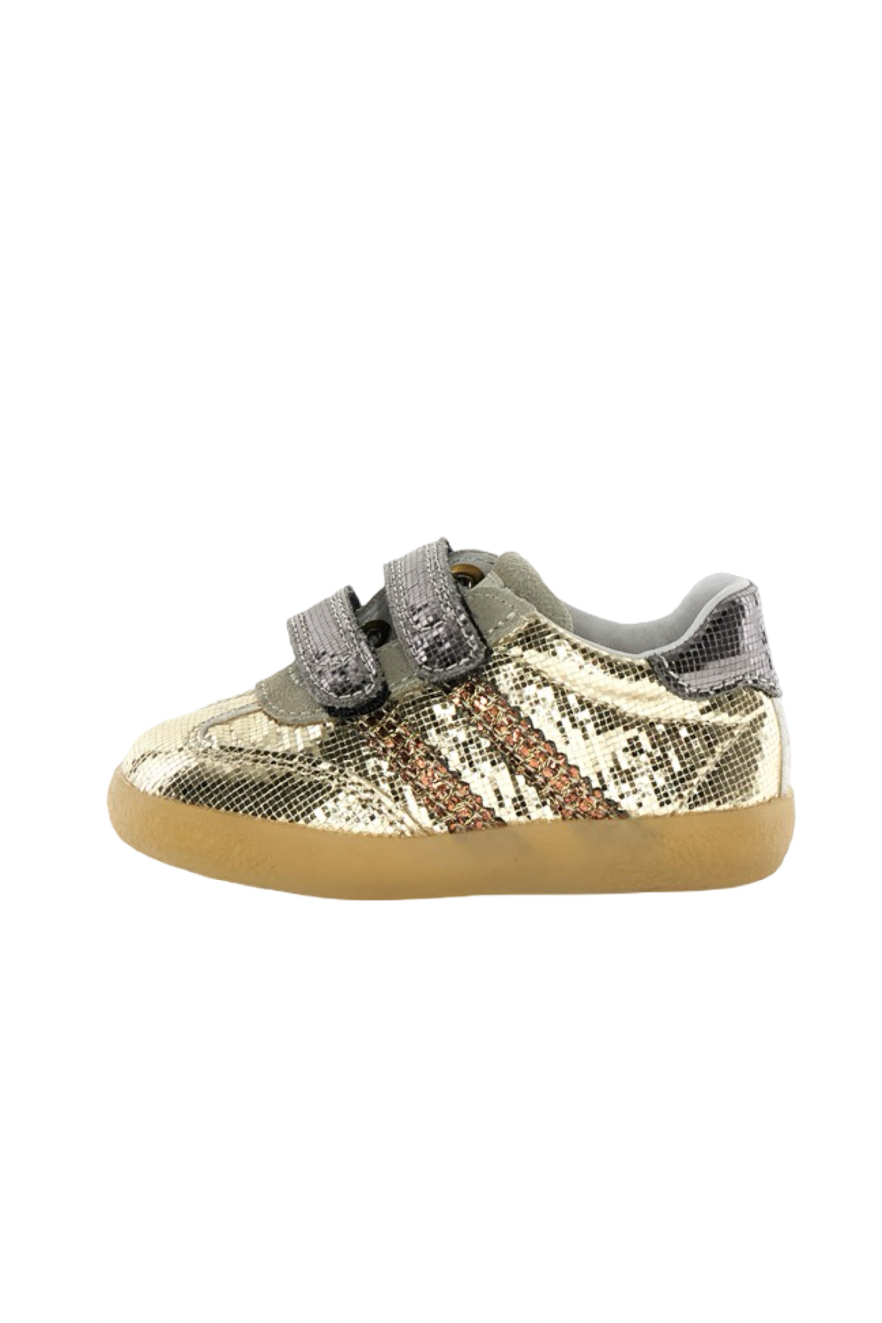 Falcotto Platinum Double Stripe Velcro Sneaker - Vimby