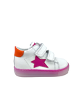 FALCOTTO SASHA VL CALF/GUM WHITE-FUCHSIA