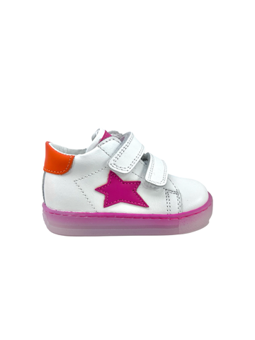FALCOTTO SASHA VL CALF/GUM WHITE-FUCHSIA