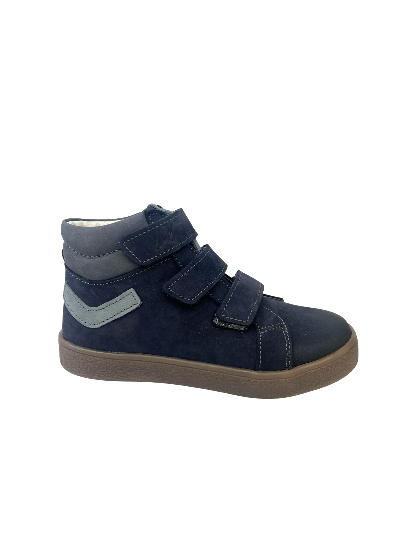Emel Navy Suede Velcro Sneaker