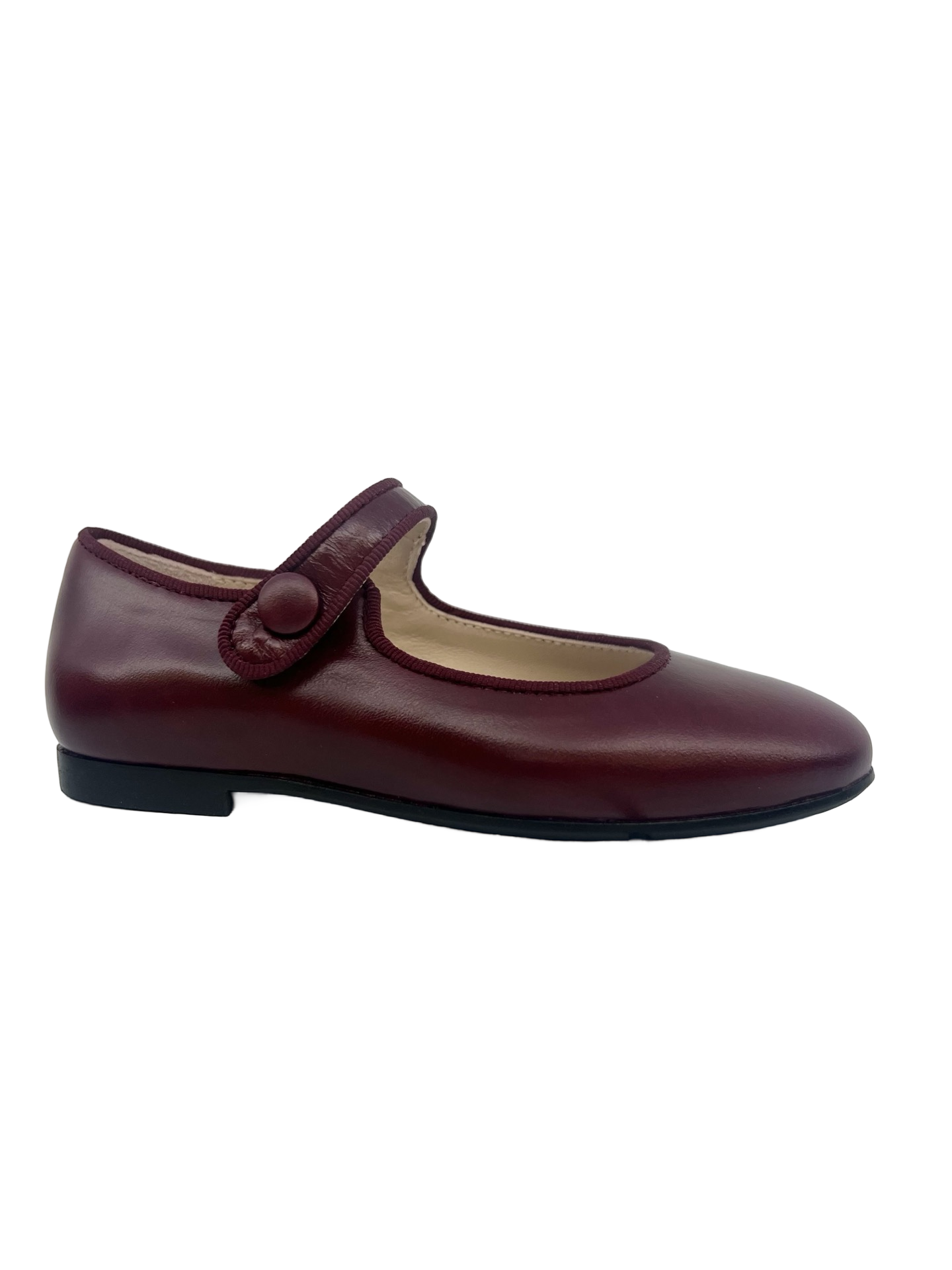Beberlis Bordeaux Leather Mary Jane