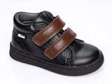 Venettini Black Sneaker with Luggage Straps