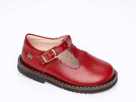 Venettini Marsala T-Strap Mary Jane