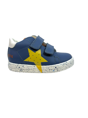 FALCOTTO SALAZAR 3 VL CALF AZURE-WHITE-YELLOW