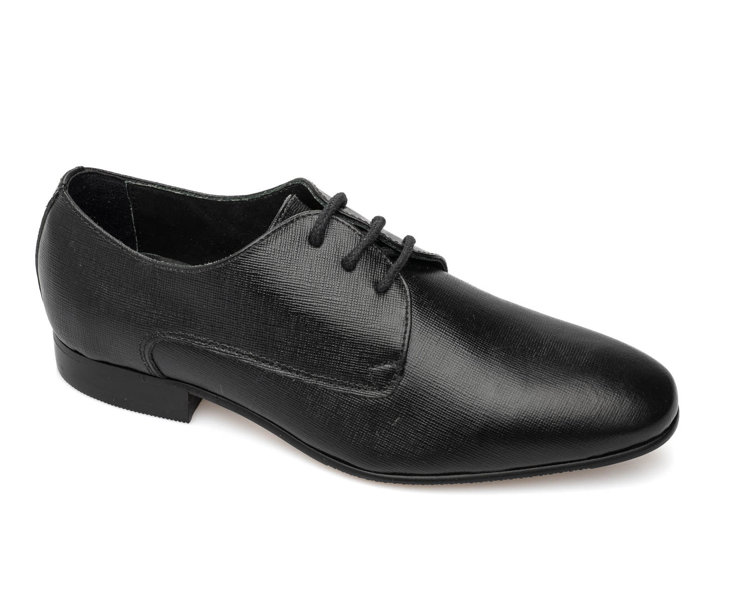 Venettini Black Textured Lace Dress Shoe - Dino