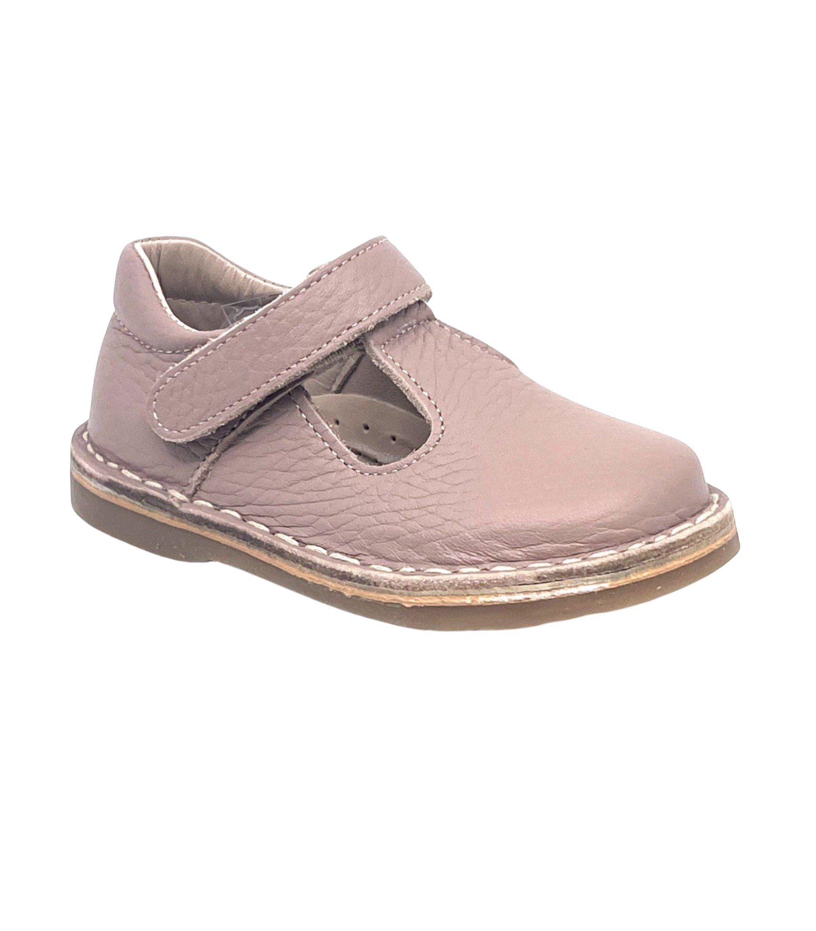 Blublonc Dusty Pink T-Strap Baby Shoe