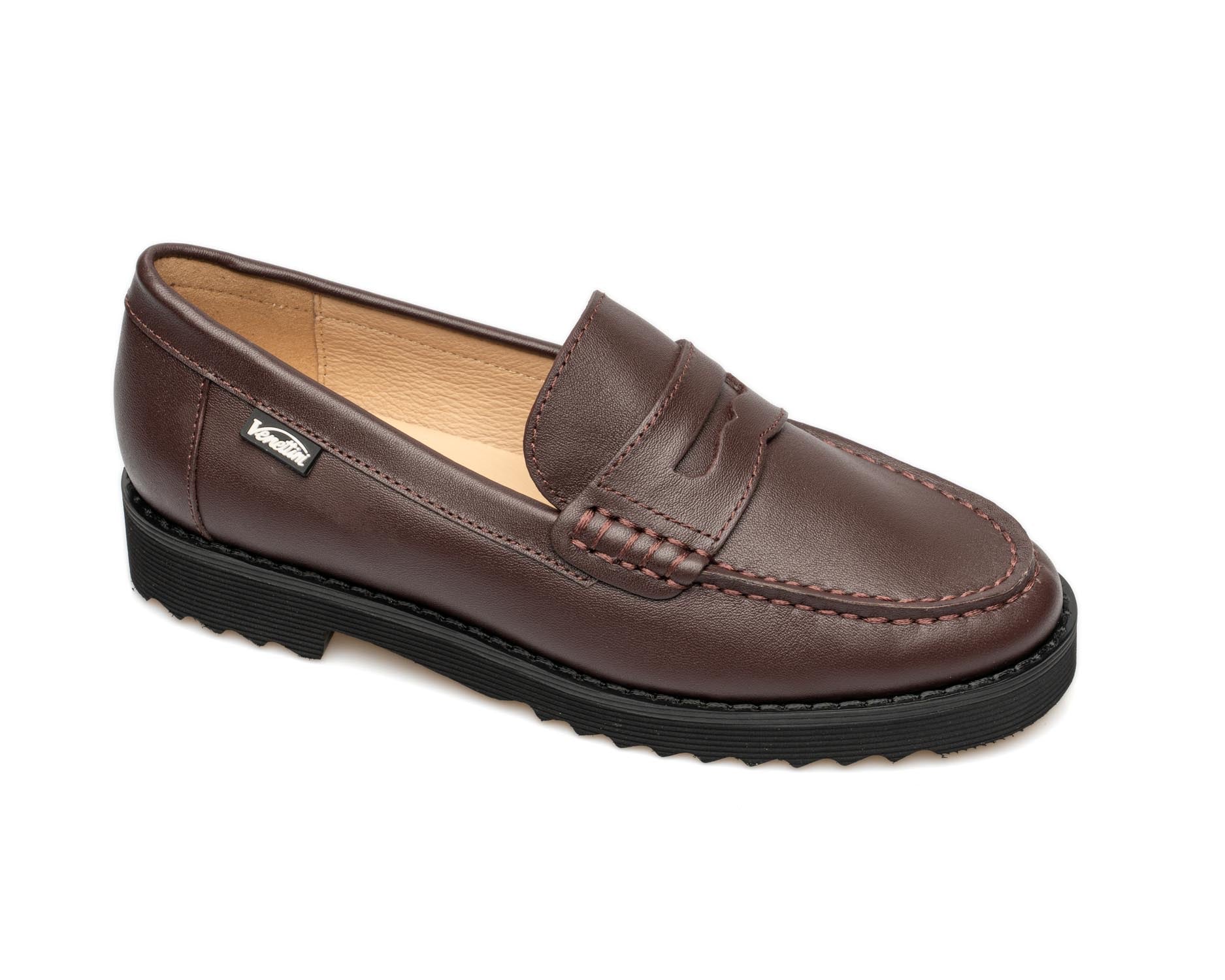 Venettini Bordeaux Chunky Loafer