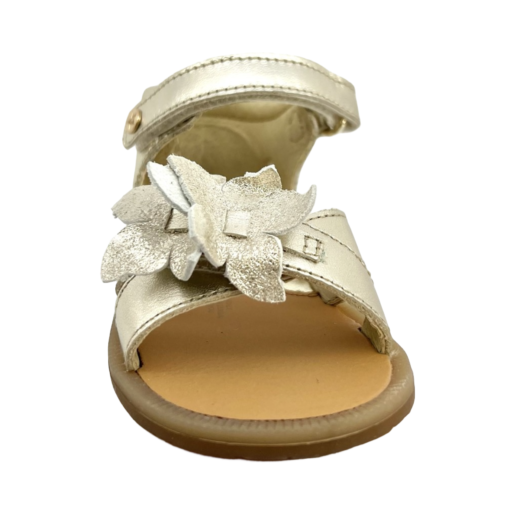 Naturino Gold Flowers Sandal- Prava