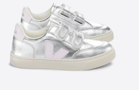 Veja Silver Double Velcro Lassi Sneaker