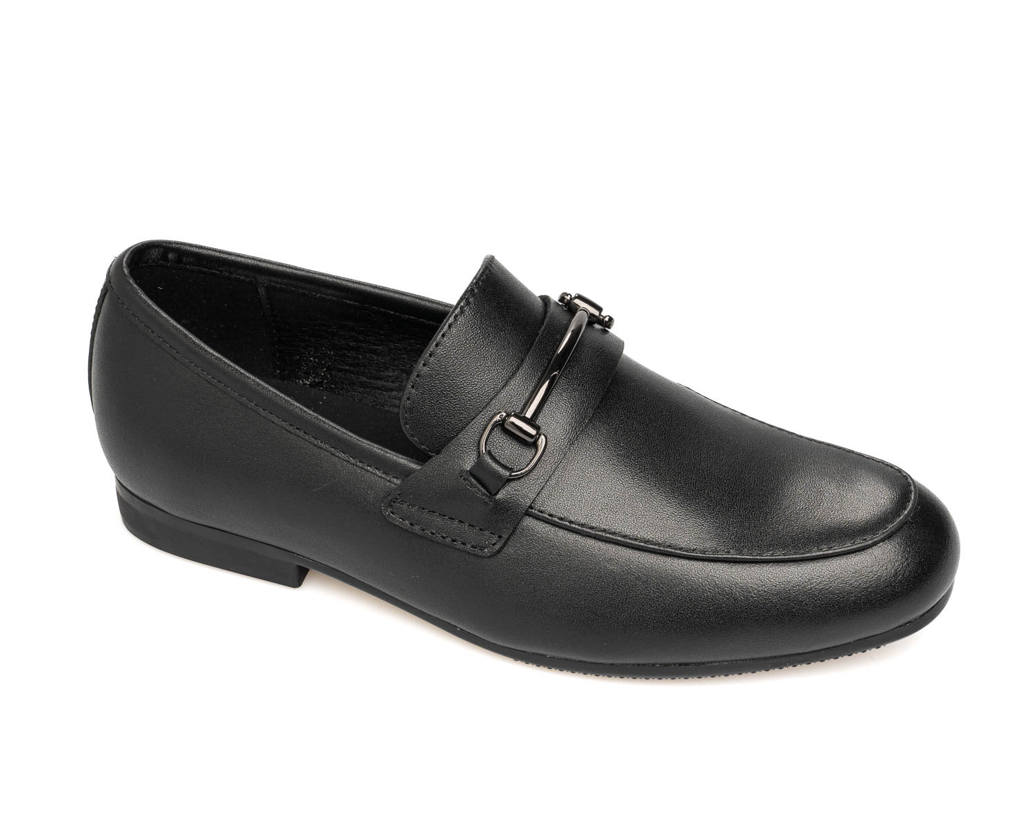 Venettini Black Chain Dress Loafer- Chase 28