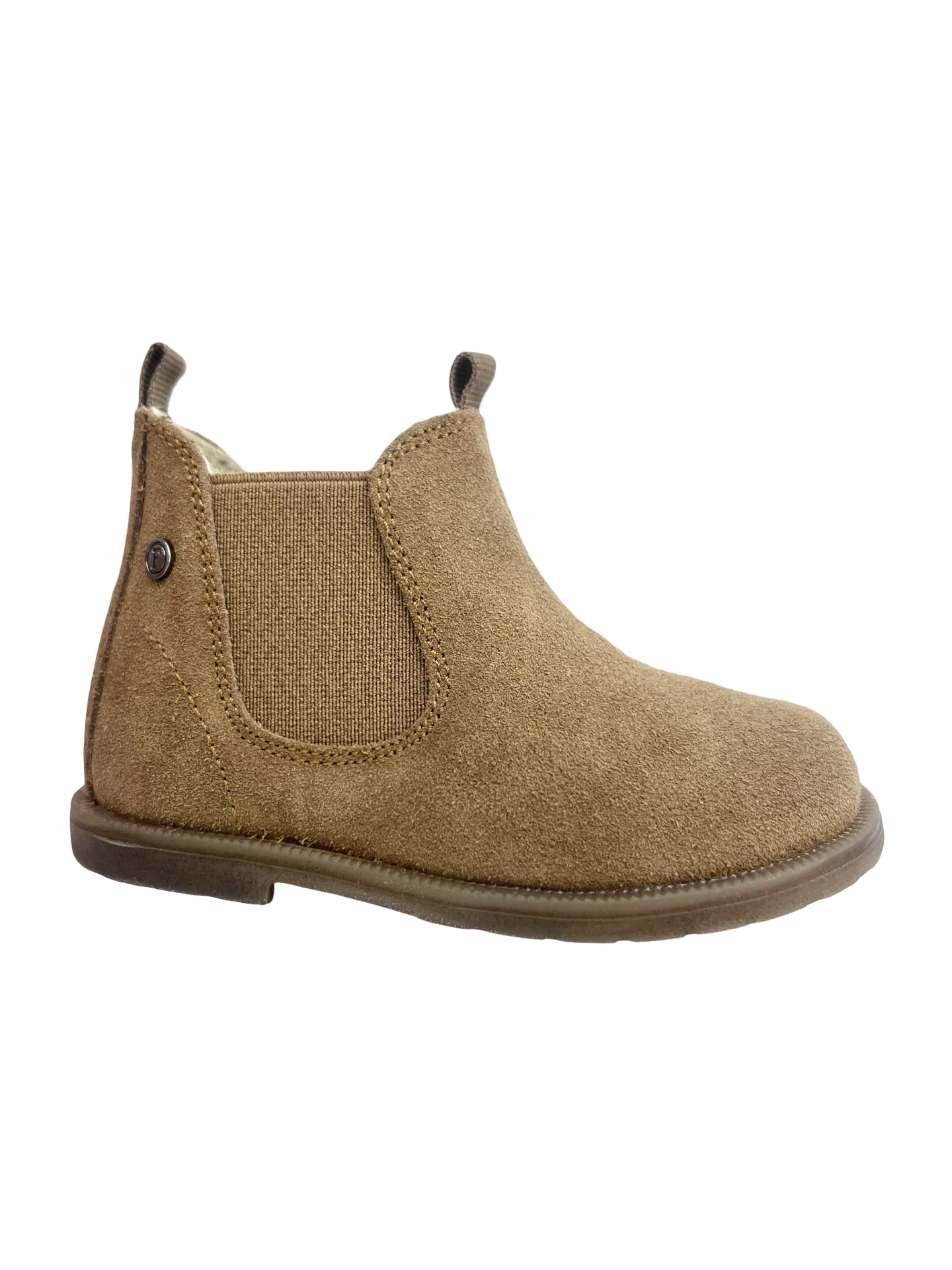 Falcotto Brown Suede Zip Baby Bootie - Winter Wood