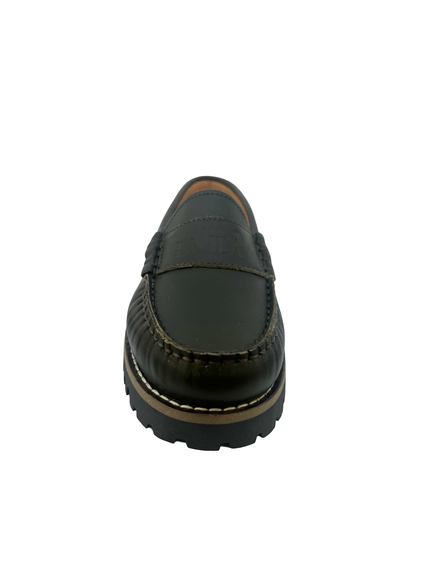 LMDI Olive Chunky Penny Loafer