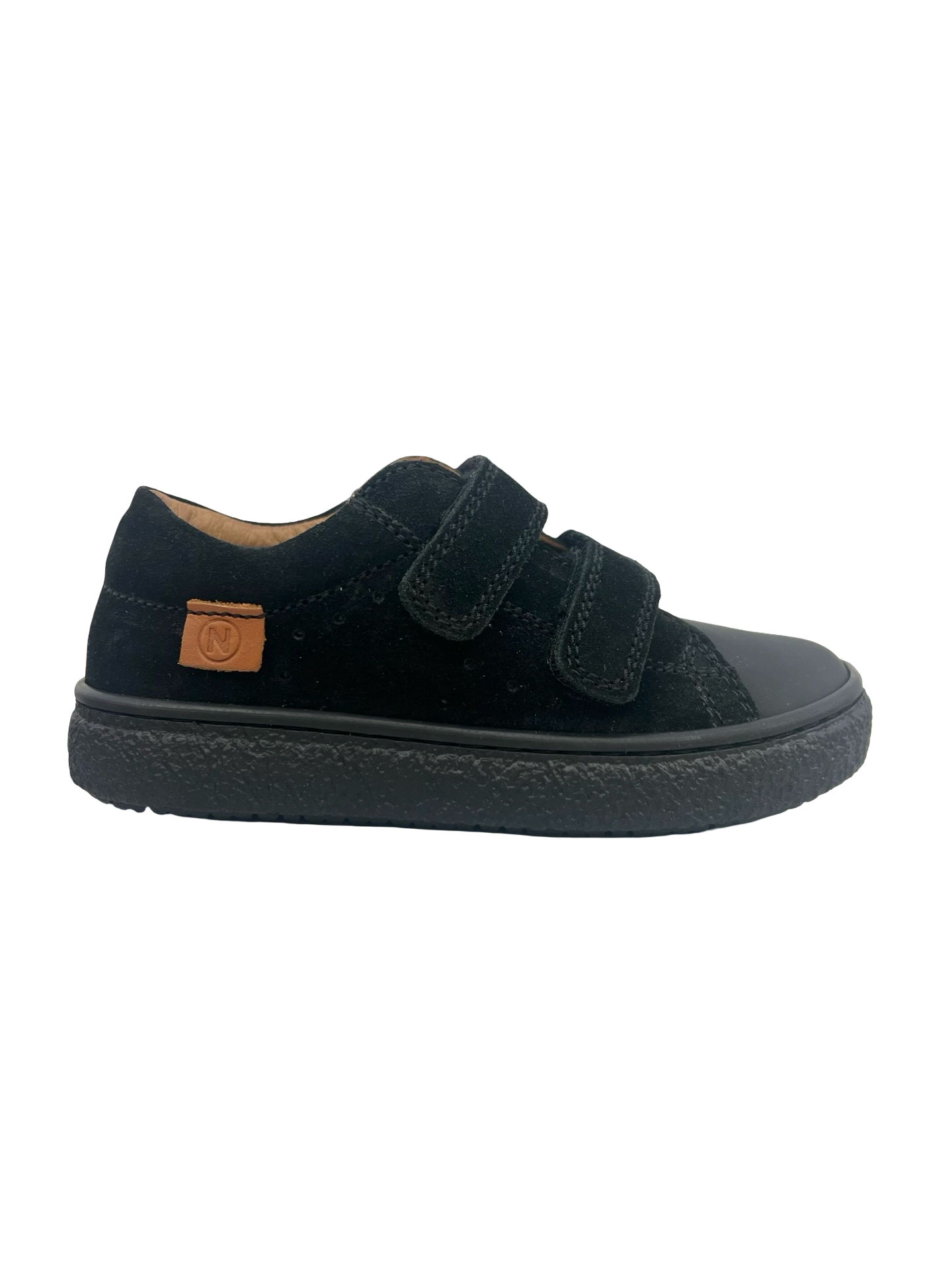 Naturino Suede/Gum Black Sneaker- Carex