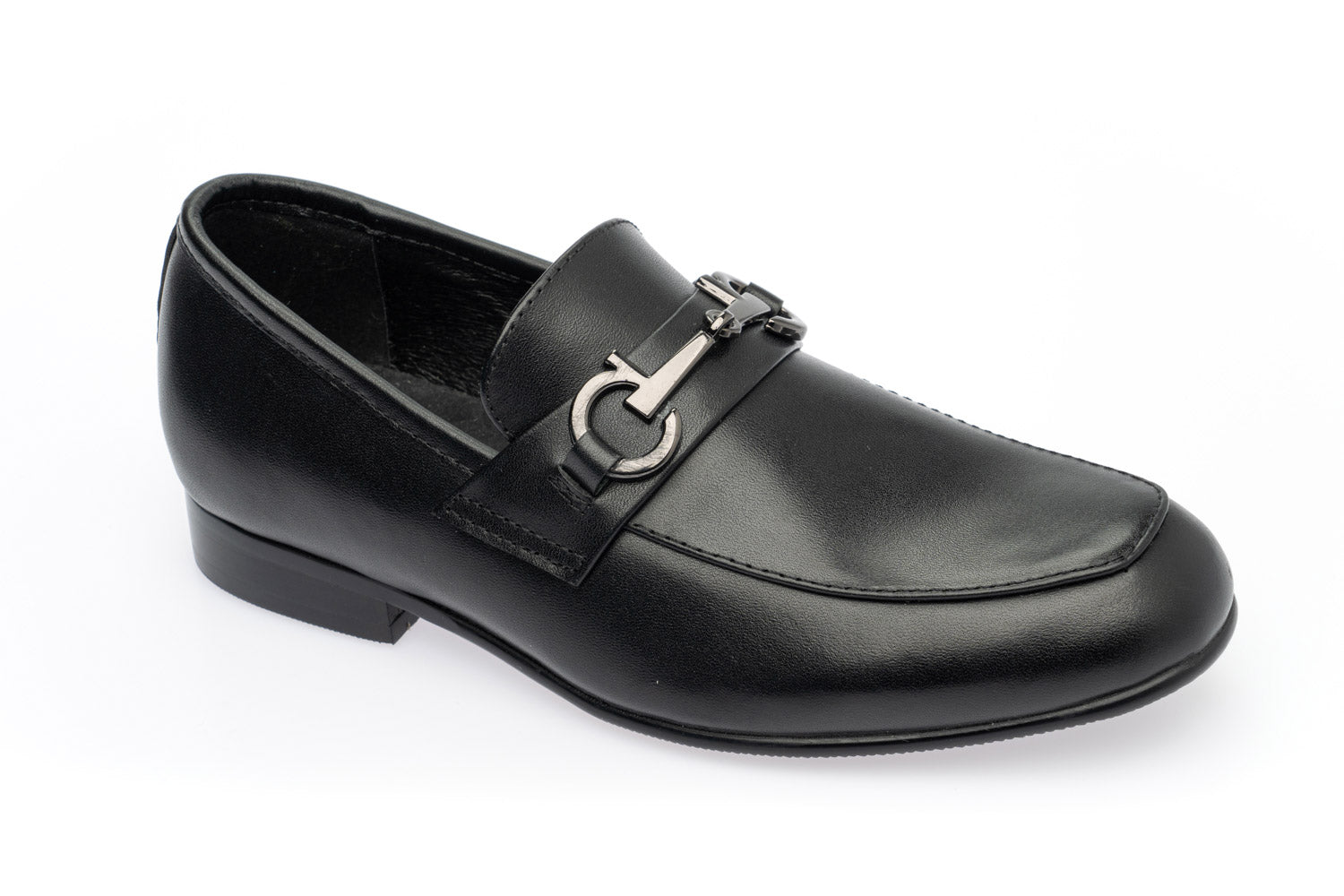 Venettini Black Chain Dress Loafer-Ace51