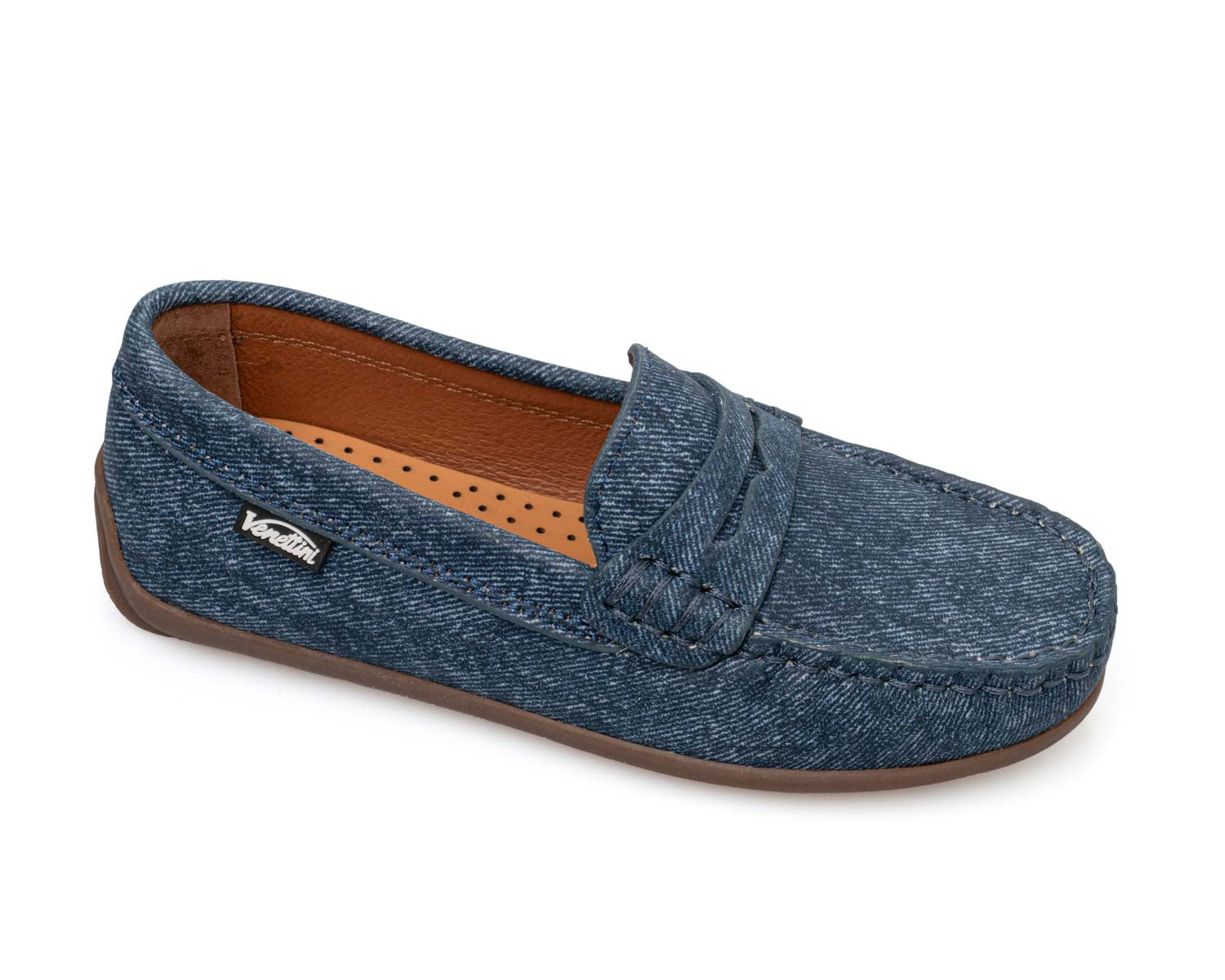 Venettini Blue Penny Loafer   15