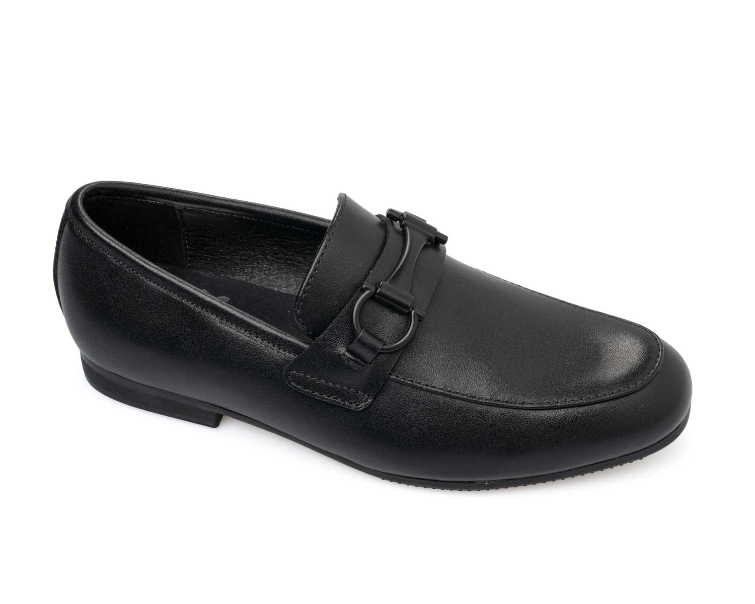Venettini Black Chain Dress Loafer   2
