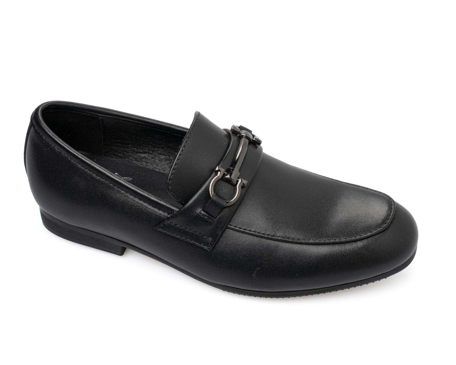 Venettini Black Chain Dress Loafer   3