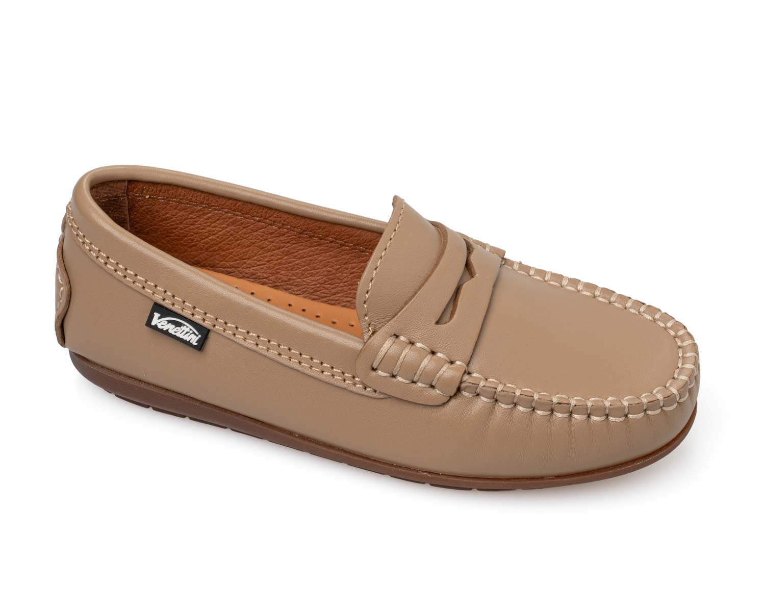 Venettini Mocha Penny Loafer   28