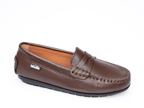 Venettini Brown Penny Loafer