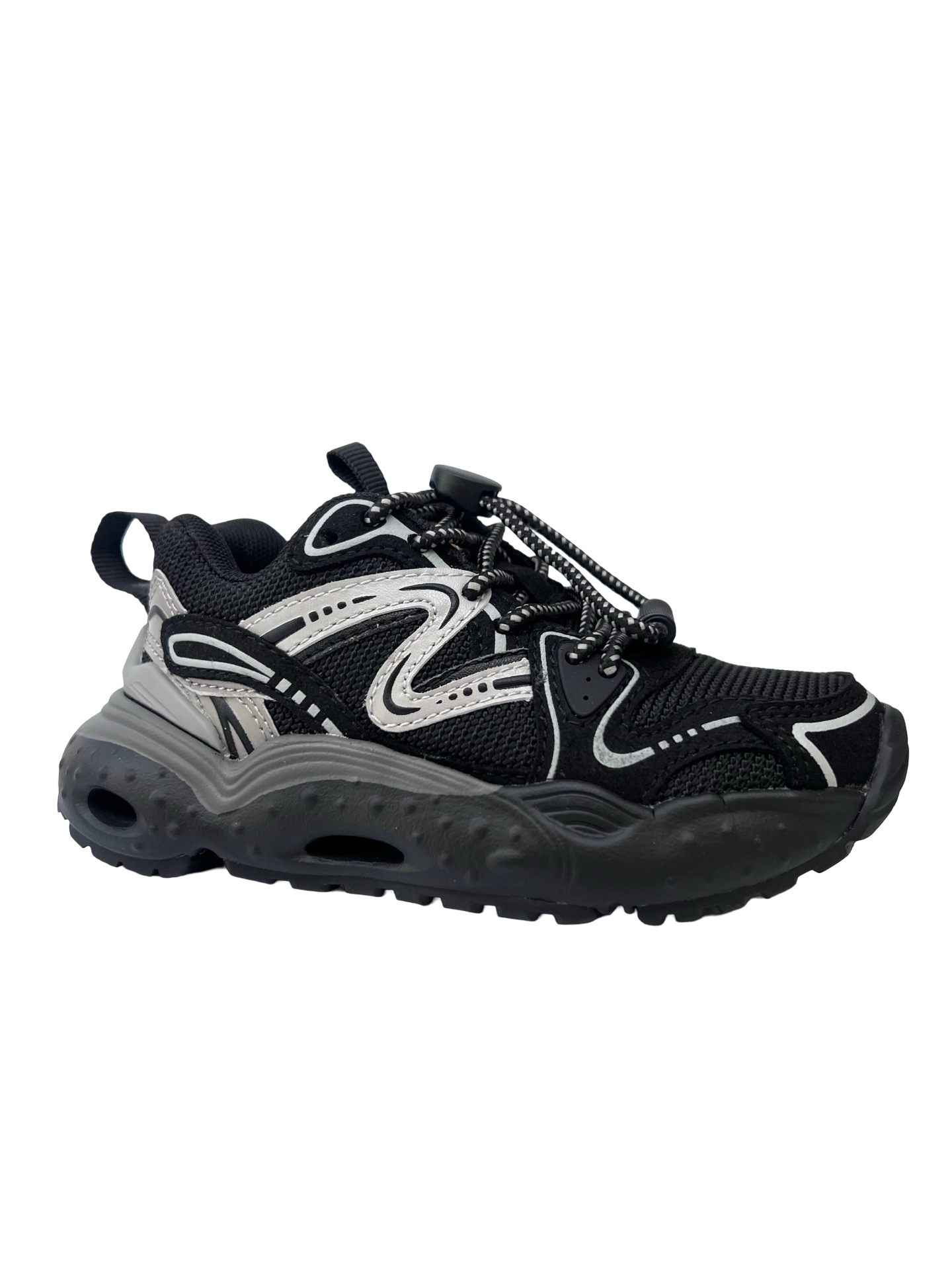 Naturino Black Sports Sneaker - Flyner