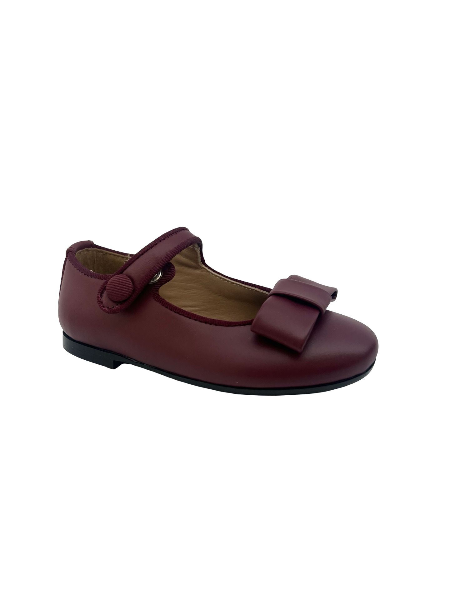 Papantas Wine Bow Mary Jane