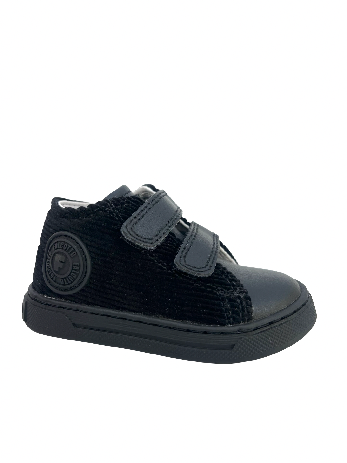 Falcotto Black Corduroy Baby Sneaker - Michael 3