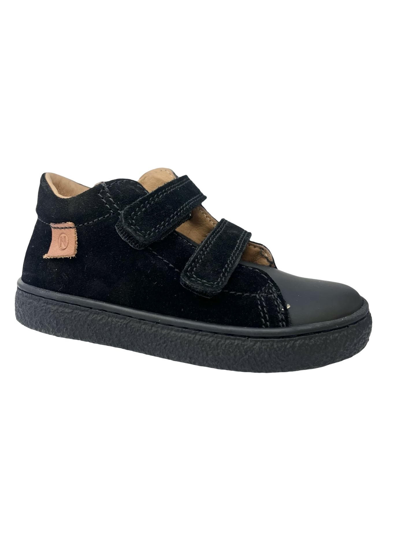 Naturino Black Suede Hi Top Sneaker - Albus