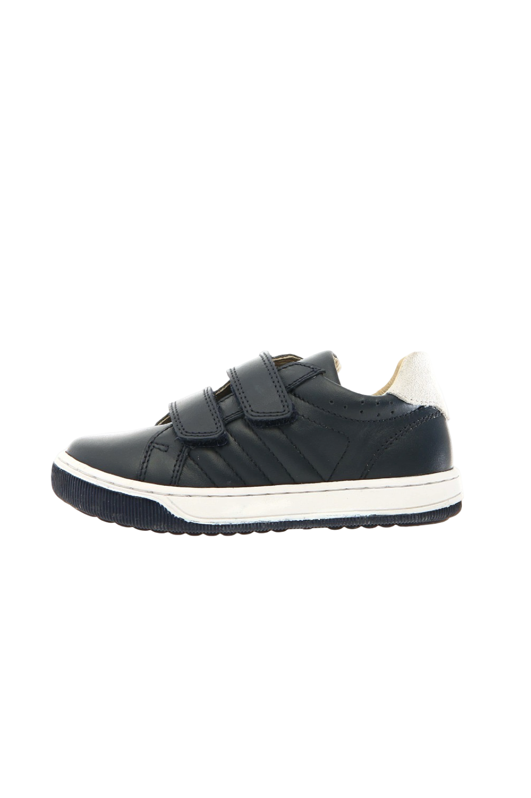 NATURINO NUME VL. CALF/SUEDE NAVY-WHITE