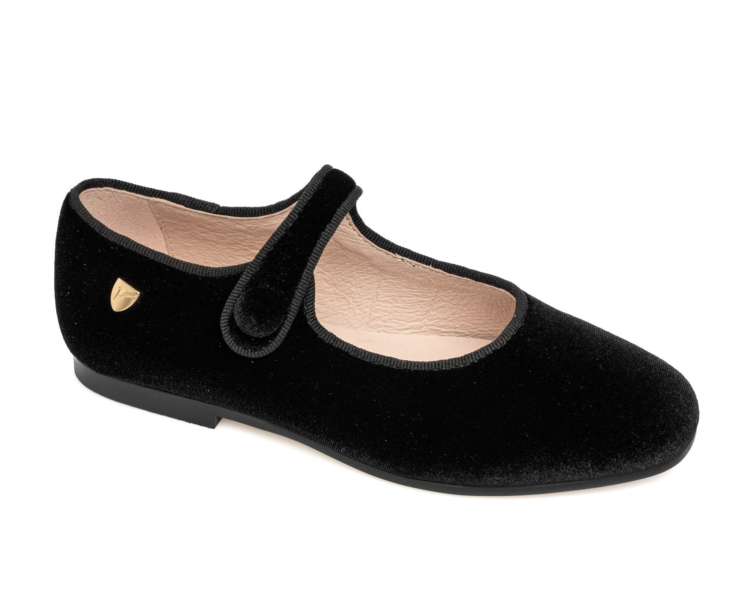 Venettini Black Velvet Mary Jane- Grace 3