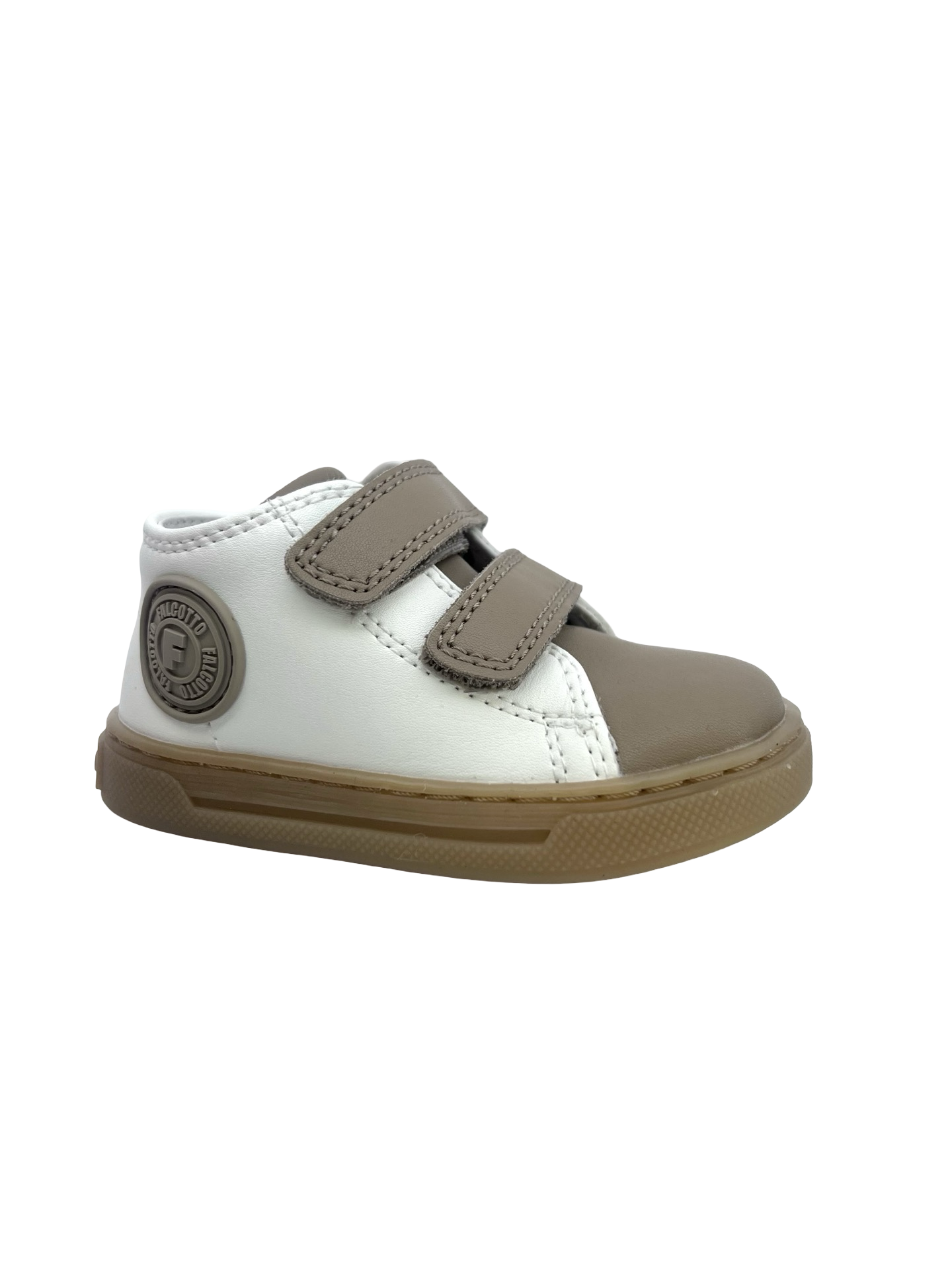 FALCOTTO MICHAEL 3. CALF TAUPE-WHITE