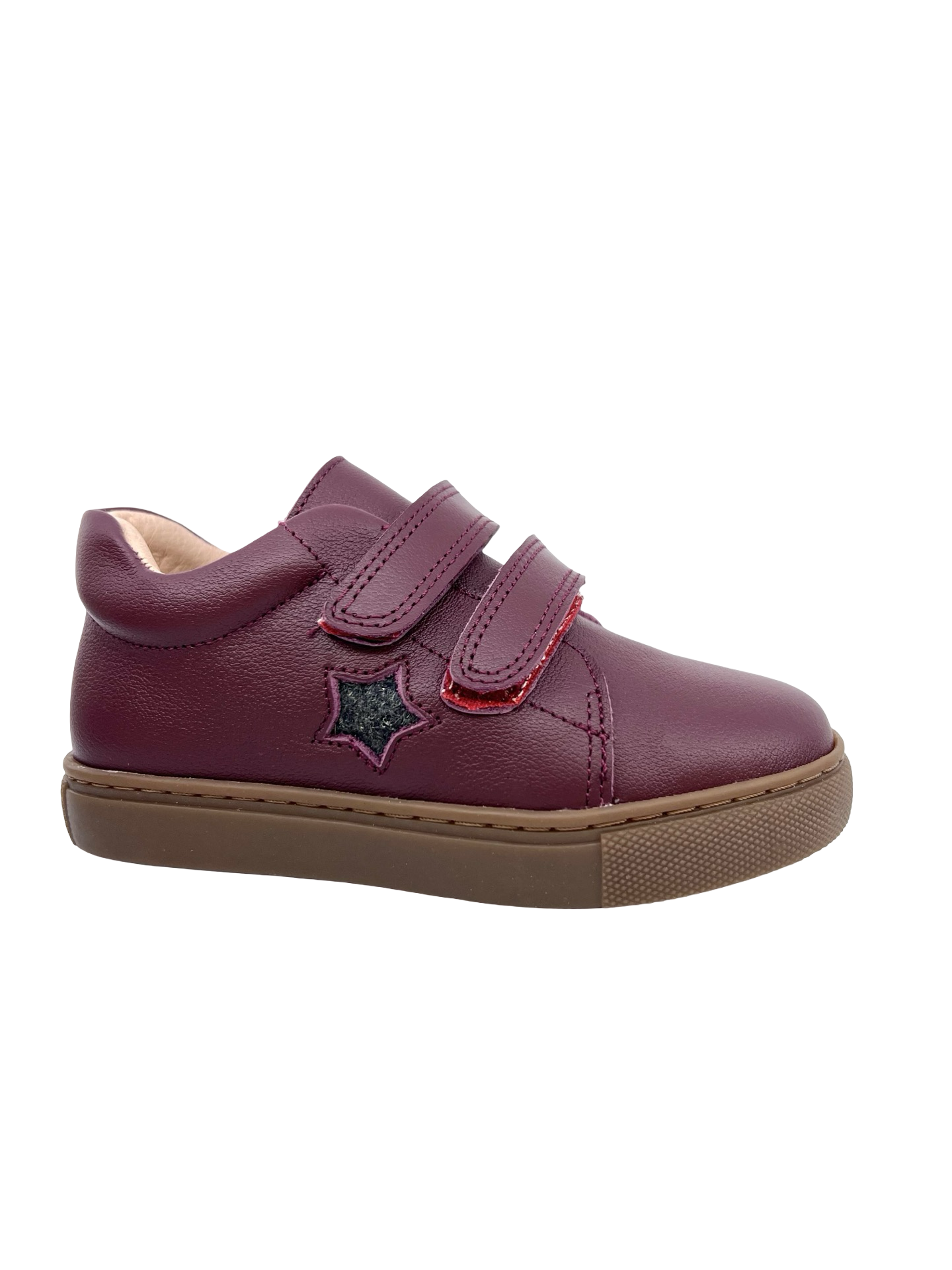 Gigi Bordeaux Star Sneaker