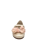 Beberlis Rose Velcro Mary Jane with Bow