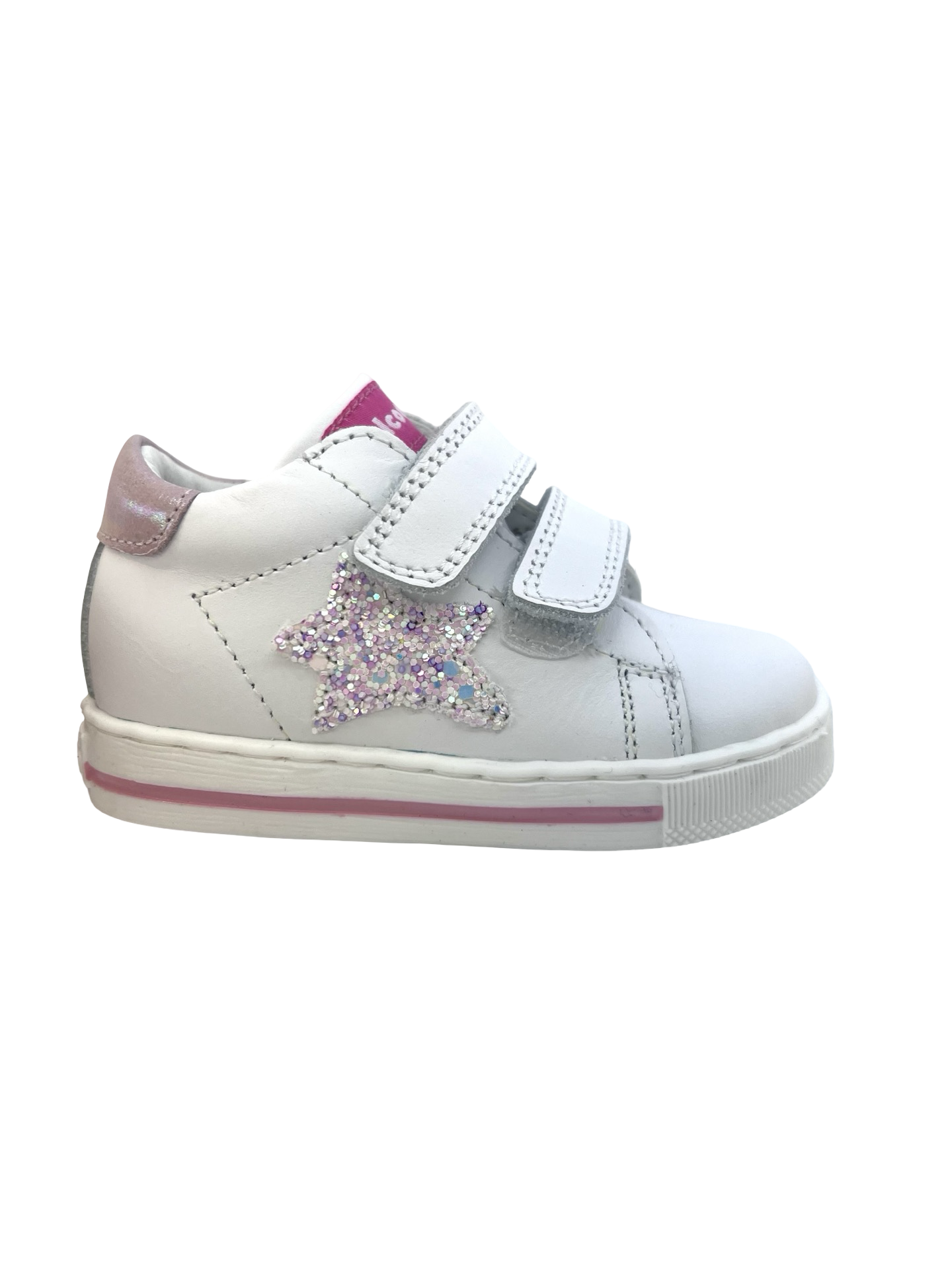 FALCOTTO SASHA VL CALF WHITE-LILAC-PINK
