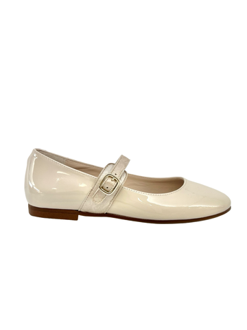 Beberlis Nude Buckle Mary Jane