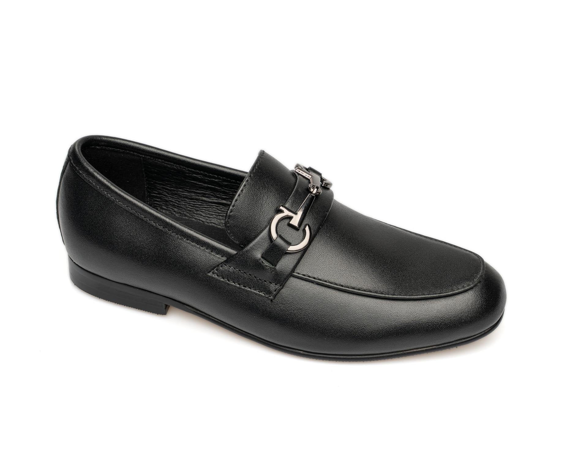 Venettini Black Chain Dress Loafer   9
