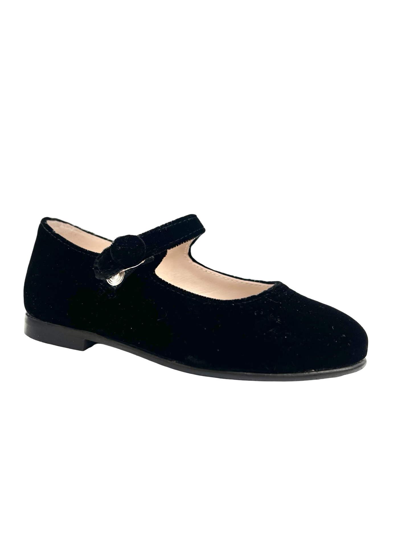 Beberlis Black Velvet Mary Jane