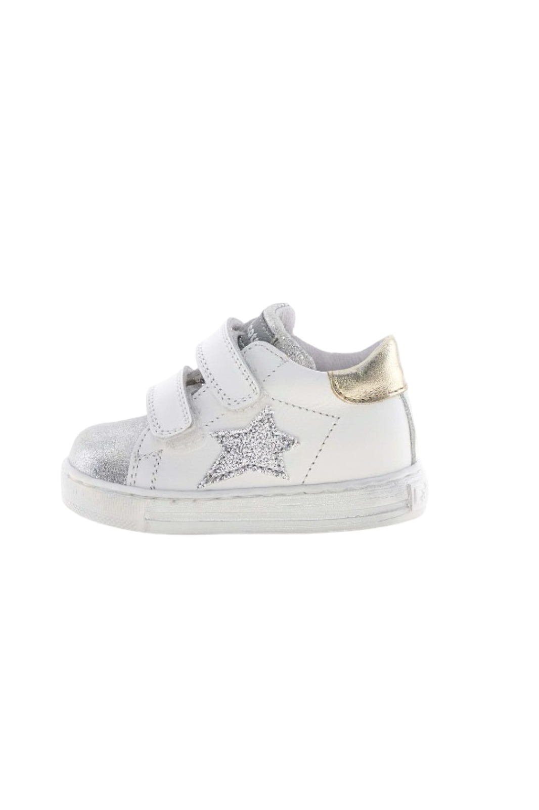FALCOTTO SASHA VL CALF/MONET WHITE-SILVER-PLATINUM