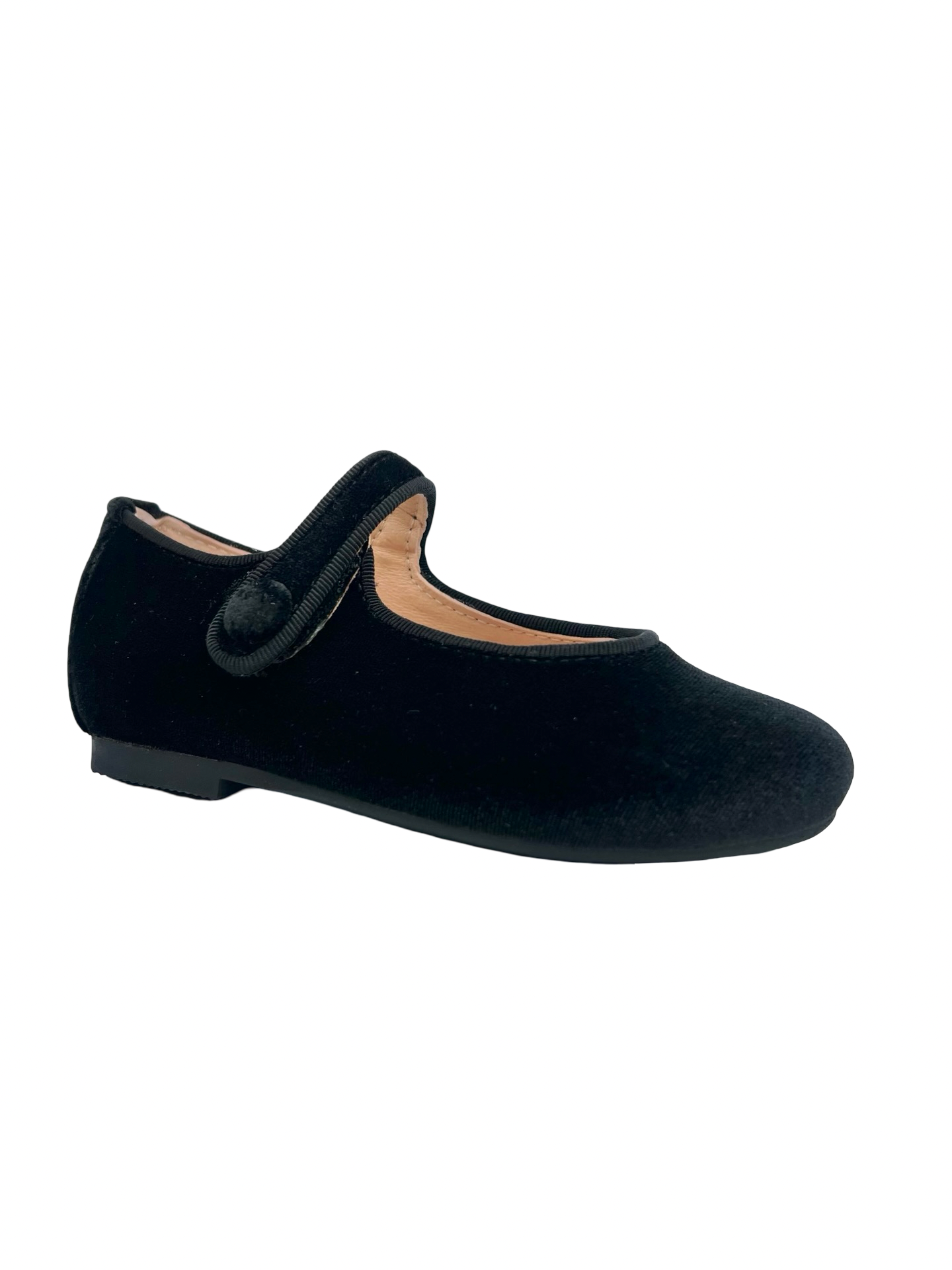 Gigi Black Velvet Mary Jane