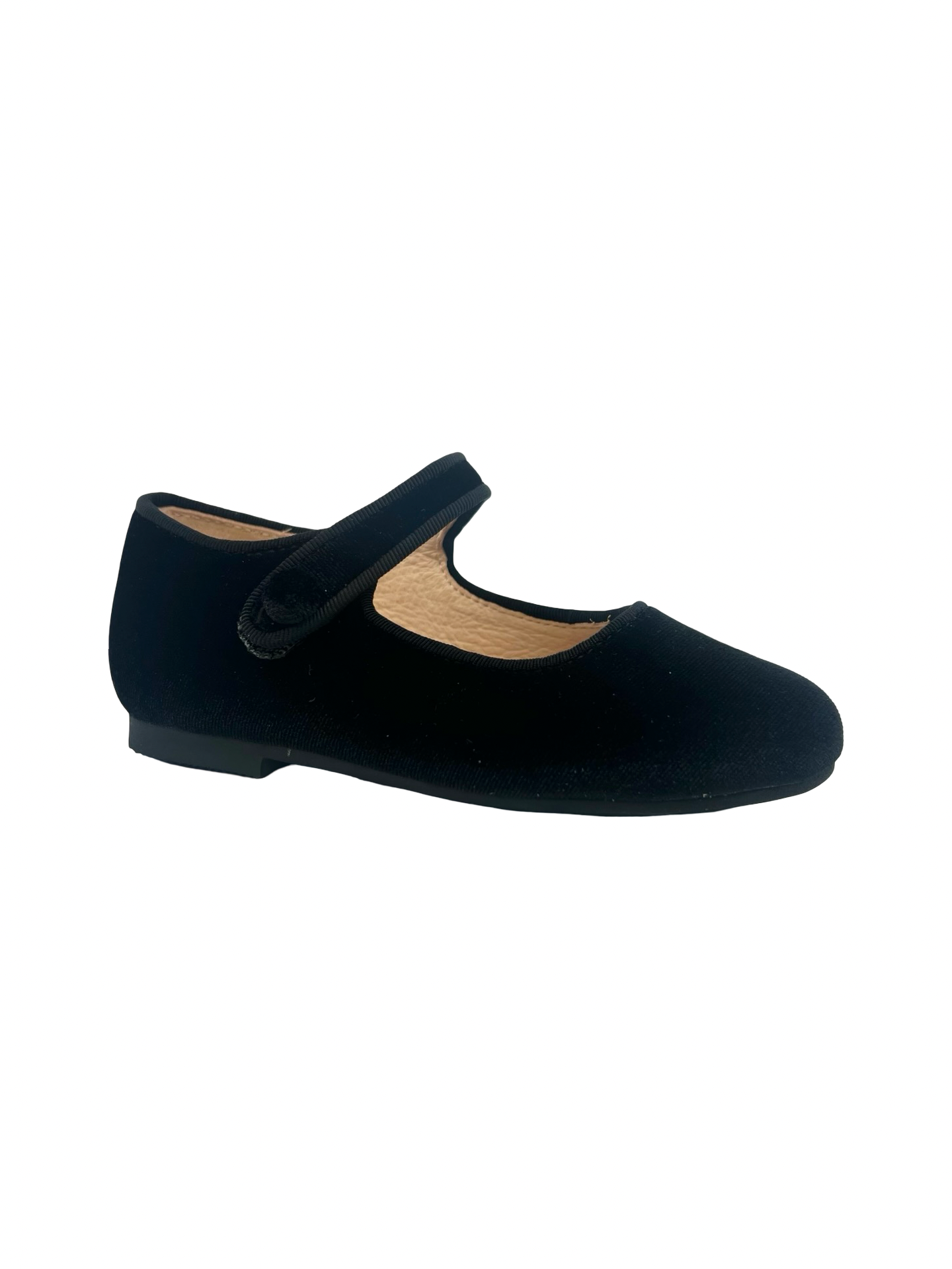 Uniq Black Velvet Mary Jane