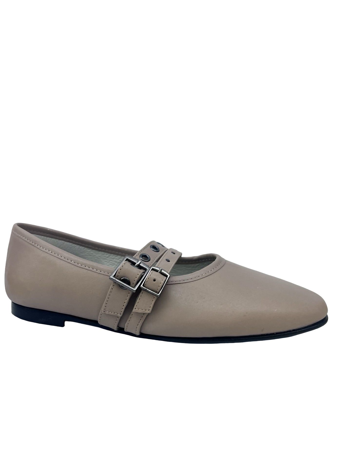 Luccini Stone Double Buckle Flat